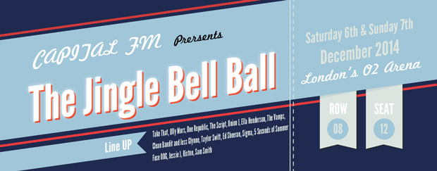 Capital FM - Jingle Bell Ball Tickets 2014
